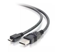C2G 9.8ft (3m) USB 2.0 A to Micro-B Cable M/M - Black