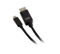 C2G 9ft USB-C to DisplayPort Adapter Cable - Black x5