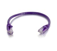 C2G/Cables to Go 00468 Cat5e Snagless Unshielded (UTP) Network Patch Cable, Purple (8 Feet/2.43 Meters)