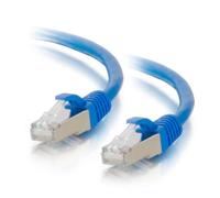 C2G/Cables to Go 00678 Cat6a Snagless Shielded (STP) Network Patch Cable, Blue (7 Feet/2.13 Meters)