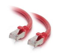C2G/Cables to Go 00849 Cat6 Snagless Shielded (STP) Network Patch Cable, Red (8 Feet/2.43 Meters)