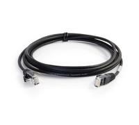 C2G/Cables to Go 01102 Cat6 Snagless Unshielded (UTP) Slim Network Patch Cable, Black (3 Feet/0.91 Meters)