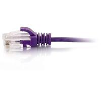 C2G/Cables to Go 01182 Cat6 Snagless Unshielded (UTP) Slim Ethernet Network Patch Cable, Purple (5 Feet)