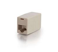 C2G/Cables to Go 01937 RJ45 8-Pin Modular Straight Through Inline Coupler, Ivory