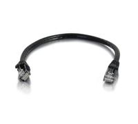 C2G/ Cables To Go 03981 Cat6 Cable - Snagless Unshielded Ethernet Network Patch Cable, Black (2 Feet, 0.60 Meters)