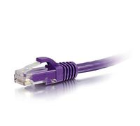C2G/Cables to Go 04027 Cat6 Snagless Unshielded (UTP) Network Patch Cable, Purple (6 Feet/1.82 Meters)