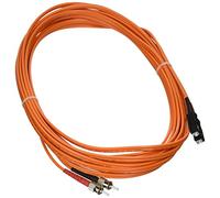 C2G/Cables to Go 14551 SC/ST Duplex 50/125 Multimode Fiber Patch Cable (7 Meters, Orange)