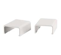 C2G/Cables to Go 16045 Wiremold Uniduct 2700 Cover Clip, White (2 Pack)