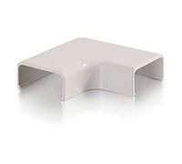 C2G/Cables to Go 16097 Wiremold Uniduct 2800 90° Flat Elbow, Fog White