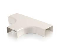 C2G/Cables to Go 16105 Wiremold Uniduct 2900 Bend Radius Compliant Tee, Fog White