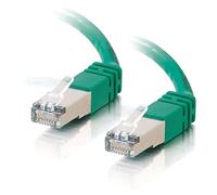 C2G/Cables to Go 27264 Cat5E Molded Shielded (STP) Network Patch Cable, Green (14 Feet/4.26 Meters)
