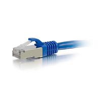 C2G/Cables to Go 27271 Cat5E Molded Shielded (STP) Network Patch Cable, Blue (50 Feet/15.24 Meters)