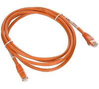 C2G/ Cables To Go 27892 Cat6 Snagless Unshielded (UTP) Network Crossover Patch Cable, Orange (7 Feet/2.13 Meters)