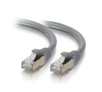 C2G/Cables to Go 28712 Cat5E Molded Shielded (STP) Network Patch Cable, Gray (150 Feet/45.72 Meters)