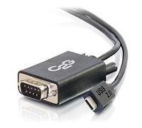 C2G/Cables to Go 29470 USB 2.0 USB-C to DB9 Serial RS232 Adapter Cable