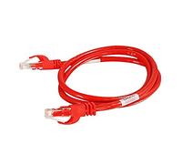 C2G/Cables to Go 31381 Cat6 Snagless Unshielded (UTP) Network Crossover Ethernet Cable, Red (5 Feet/1.52 Meters)