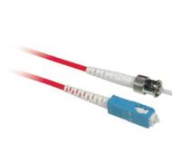 C2G/Cables to Go 33399 ST/SC Simplex 9/125 Single-Mode Fiber Patch Cable (10 Meters, Red)