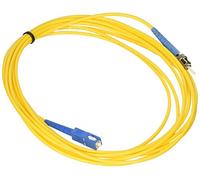 C2G/Cables to Go 34732 SC/ST Simplex 9/125 Single-Mode Fiber Patch Cable (4 Meters, Yellow)