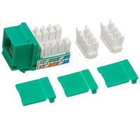 C2G/Cables to Go 35207 Cat5E 90° Keystone Jack Green