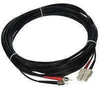 C2G/Cables to Go 37173 SC/ST Duplex 62.5/125 Multimode Fiber Patch Cable (10 Meters, Black)