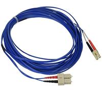 C2G/Cables to Go 37230 LC/SC Duplex 62.5/125 Multimode Fiber Patch Cable (10 Meter, Blue)