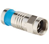 C2G/Cables to Go 41079 Compression F-type Connector with O-Ring for RG6 Quad - 50 Pack (Anodized)