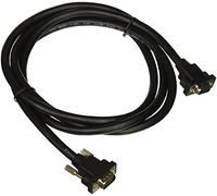 C2G/Cables to Go 52095 Panel Mount HD15 M/F SXGA Monitor Extension Cable (6 Feet, Black)
