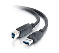 C2G/Cables to Go 54175 USB 3.0 A Male to B Male Cable, Black (3 Meter/9.8 Feet)