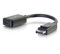 C2G/Cables to Go 54322 8in C2G/Cables to Go DisplayPort M to HDMI F BLK