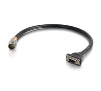 C2G/Cables to Go 60092 RapidRun VGA (HD15) Micro Flying Lead, Black (1.5 Feet)