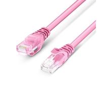 C2G Cat5e PVC Snagless UTP Patch Cable Pink 10m Moulded Networking Cable
