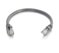 C2G Cat6 Booted Unshielded (UTP) Network Patch Cable - Patch cable - RJ-45 (M) to RJ-45 (M) - 100 m - UTP - CAT 6 - molded, snagless, stranded - grey