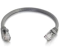 C2G Cat6 Booted Unshielded (UTP) Network Patch Cable - Patch cable - RJ-45 (M) to RJ-45 (M) - 50 m - UTP - CAT 6 - molded, snagless, stranded - grey
