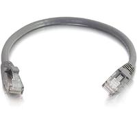 C2G Cat6 Booted Unshielded (UTP) Network Patch Cable - Patch cable - RJ-45 (M) to RJ-45 (M) - 7 m - UTP - CAT 6 - molded, snagless, stranded - grey