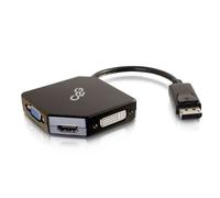 C2G DisplayPort to HDMI, VGA, or DVI Adapter Converter