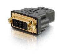 C2G HDMI/DVI-D F/F - cable interface/gender adapters (HDMI, DVI-D DL, Female/Female, Black)