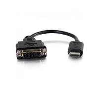 C2G HDMI Male to Single Link DVI-D Female Adapter Converter Dongle. Cable length: 0.203 m Connector 1: HDMI Connector 2: DVI-D. Certification: NDAA 889 Prop 65 REACH ROHS TSCA. Quantity per pack: 1 pc