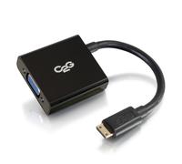 C2G HDMI to VGA Adapter – HDMI Male to VGA Female – Full HD 1080p – Black