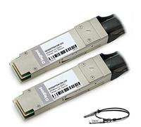C2G Juniper Networks QFX-QSFP-DAC-5M Compatible 40GBase-CU QSFP+ to QSFP+ Passive Twinax Direct Attach Cable, TAA Compliant (QFXQSFPDAC5M-LEG) (16.4 Feet, 5 Meters)