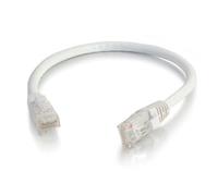 C2G Legrand Cat5e Ethernet Cable, Snagless Unshielded Cat5e Patch Cable, 14 Foot Snagless UTP Ethernet Cable, White Ethernet Network Patch Cable, 1 Count