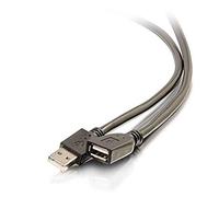 C2G Legrand USB Long Extension Cable, USB A to A Cable, White Plug and Play Cable, 50 Foot USB Extension Cable, 1 Count, 139935