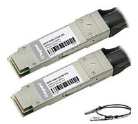 C2G QSFP-H40G-CU1M Compatible 40GBase-CU QSFP+ to QSFP+ Passive Twinax Direct Attach Cable, TAA Compliant (QSFP-H40G-CU1M-LEG) (3.3 Feet, 1 Meter)