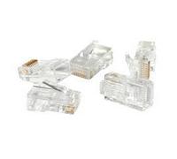 C2G RJ45 Cat5 Modular Plug for Round Stranded Cable 50pk