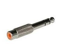 C2G Stereo/RCA Adapter 6.3mm Stereo M RCA FM Silver