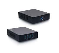 C2G Superbooster 4-Port USB over Cat6a Extender Kit - USB 3.2 Gen1 (5Gbps)