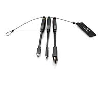 C2G Universal 4K HDMI® Dongle Adapter Ring with Color Coded Mini Displ