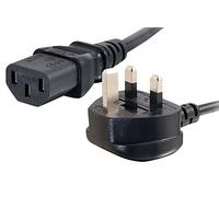 C2G 88514 3 Metre UK Power Cable IEC320C13 to BS1363 9 Foot Kettle Lead Power Cord, Black