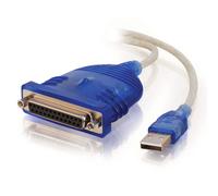 C2G USB 1284 DB25 Parallel Printer Adapter interface cards/adapter