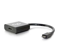 C2G USB Adapter, USB C to Display Port Adapter Converter, Black, Cables to Go 29474