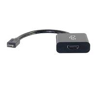 C2G USB C 3.1 to HDMI 4K Audio & Video Adapter - Black - Suitable for use with MacBook Pro, iPad Pro, Dell Latitude, Google Pixel, Chromebook, Nexus, Huawei and more